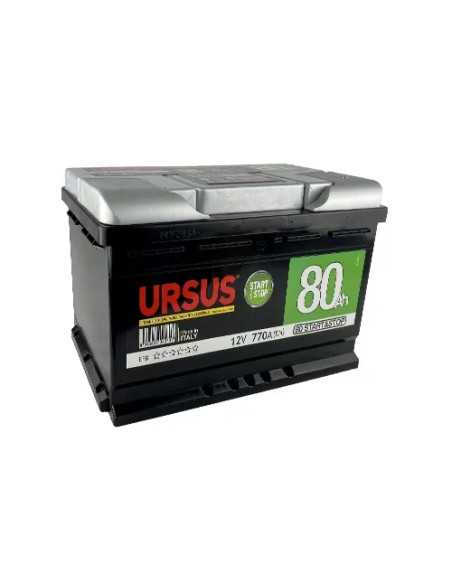 BATTERIE AUTO URSUS START&STOP 80AH - Senza Marca | Utensili Store