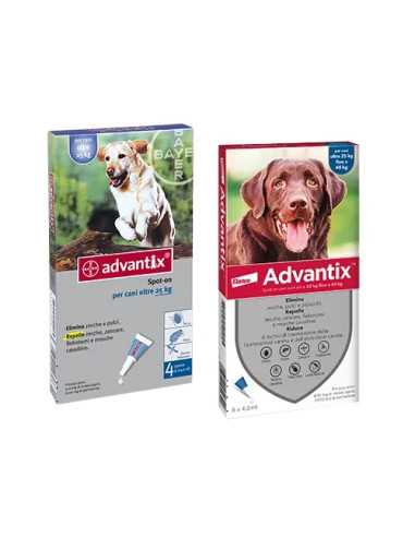 ADVANTIX CANI 25KG - Senza Marca | Utensili Store