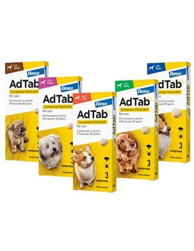 COMPRESSE ADTAB CANI - Senza Marca | Utensili Store