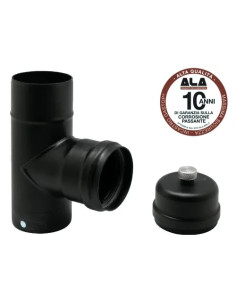 RACCORDI A T ALA PELLET AETERNUM  - Senza Marca