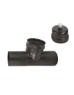 RACCORDI ALA A T F/F PELLET ECO  - Senza Marca