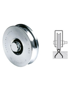 COMUNELLO RUOTA PER CANCELLI GOLA A 'U'