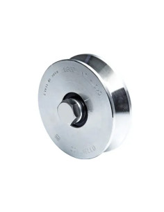 RUOTE CANCELLI ZINCATE A.305V - Senza Marca