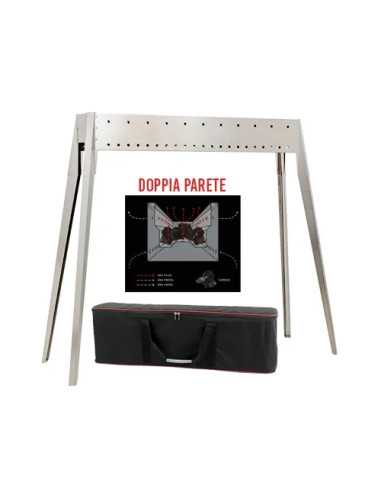 SPIEDO GRILL INOX EL GAUCHO MIAMI 120 - Senza Marca | Utensili Store