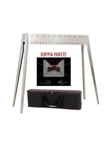 SPIEDO GRILL INOX EL GAUCHO MIAMI 120 - Senza Marca | Utensili Store