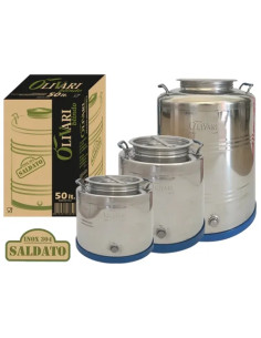 CONTENITORI INOX OLIVARI BLINDO LT.50 - Senza Marca