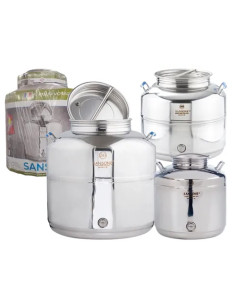 CONTENITORI INOX SANSONE LT.30 - Senza Marca