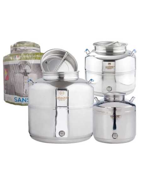CONTENITORI INOX SANSONE LT.30 - Senza Marca | Utensili Store