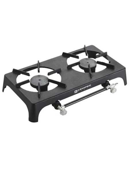FORNELLONI GAS KEMPER 2 FUOCHI - Senza Marca | Utensili Store
