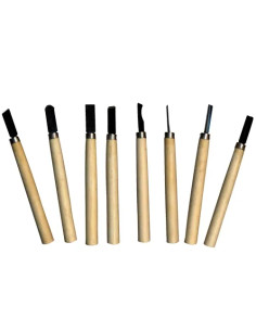 SGORBIE X LEGNO BRIXO CF. 8 PZ.MINI - Senza Marca