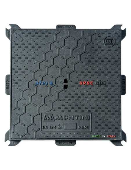 CHIUSINO IN GHISA C250 URBE - MONTINI | Utensili Store