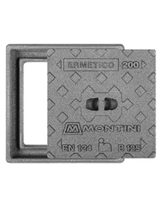 CHIUSINO IN GHISA B125 ERMETICO - MONTINI