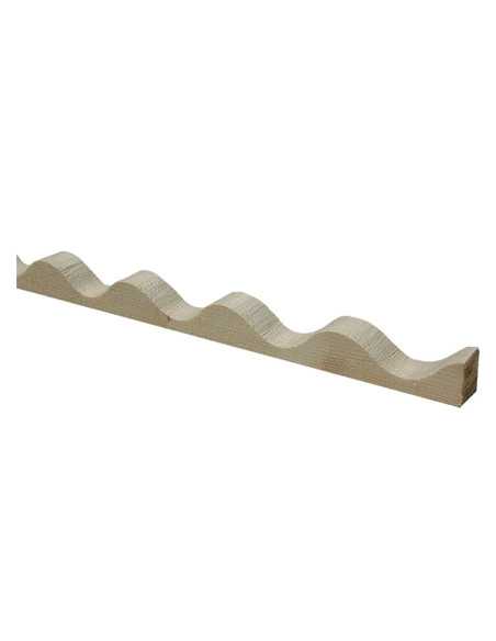 PROFILO IN LEGNO ONDULATO - Senza Marca | Utensili Store
