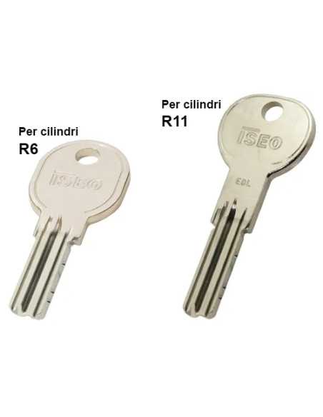 CHIAVI GREZZE PER CILINDRI ISEO R6 - Senza Marca | Utensili Store