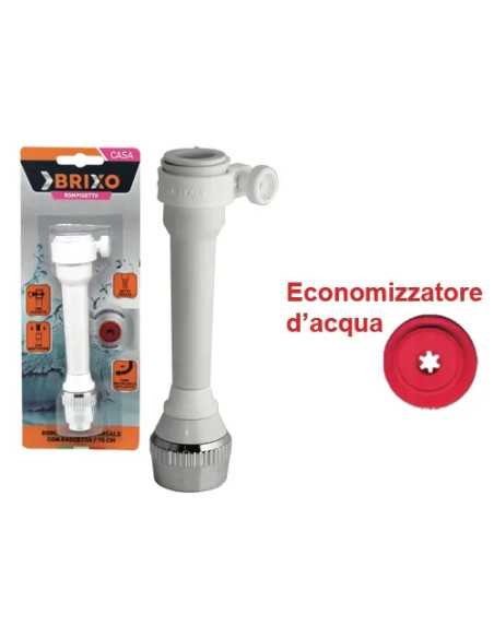 ROMPIGETTI BRIXO FASC.DUPLO B/C TUBO P. - Senza Marca | Utensili Store