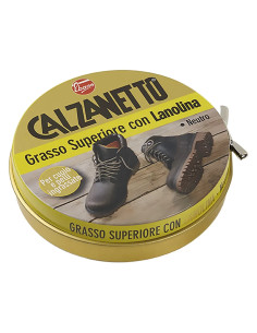 GRASSO PROTETTIVO IN PASTA PER SCARPE 'CALZANETTO' - EBANO