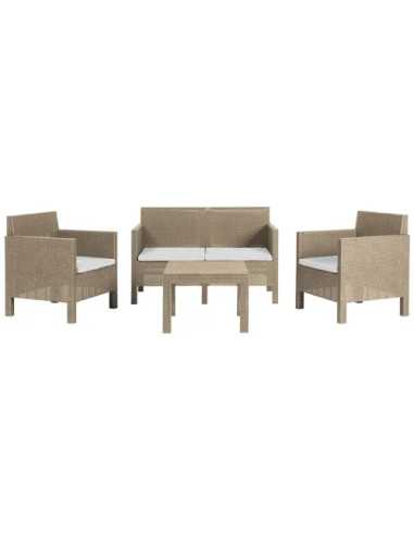 SET RATTAN PENELOPE CAPPUCCINO - Senza Marca | Utensili Store
