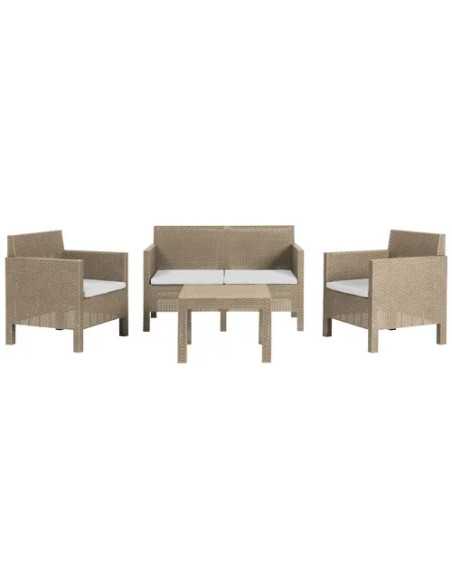 SET RATTAN PENELOPE CAPPUCCINO - Senza Marca | Utensili Store