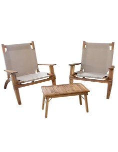 SET GARDEN WOOD COTTONCLUB FLAMENCO  - Senza Marca