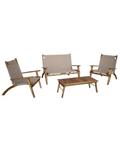 SET GARDEN WOOD COTTONCLUB SAMBA  - Senza Marca