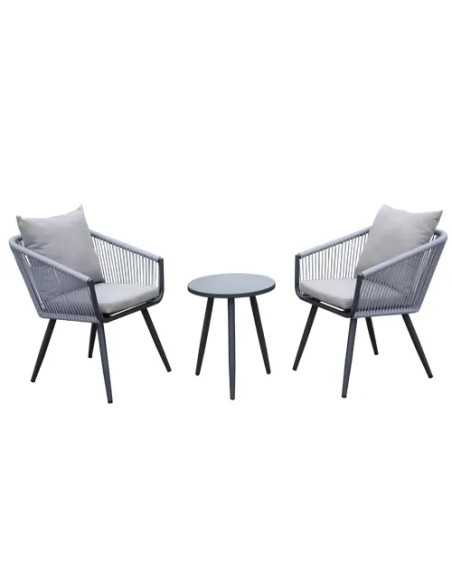 SET BISTRO' YOU&ME ANTRACITE - Senza Marca | Utensili Store