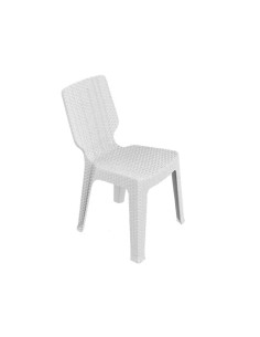 SEDIE RATTAN KETER T-CHIAR BIANCHE  - Senza Marca