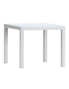 TAVOLI RATTAN KETER QUARTET95X95 BIANCHI  - Senza Marca