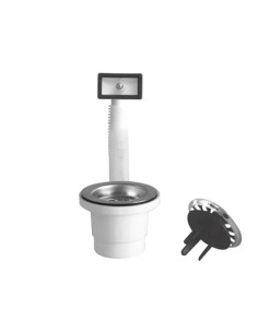 PILETTE X LAV. INOX 1-1/2 C/T.P.  - Senza Marca