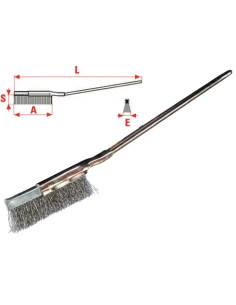 SPAZZOLE SLIM ACCIAIO - Senza Marca