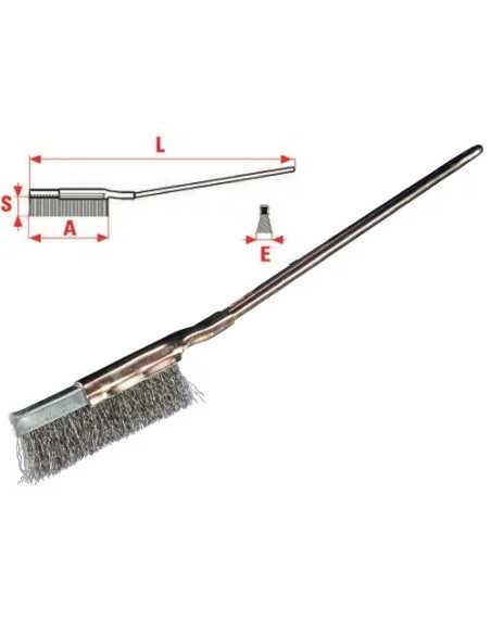 SPAZZOLE SLIM ACCIAIO - FRC | Utensili Store