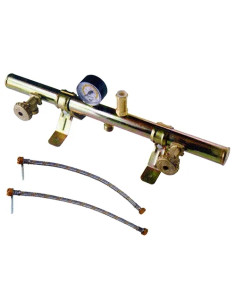 CENTRALINE GAS C/MANOMETRO 2 ELEMENTI  - Senza Marca