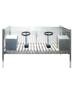 GABBIE CONIGLI DOPPIE ANTITOPO - Senza Marca