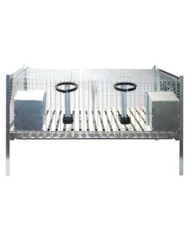 GABBIE CONIGLI DOPPIE ANTITOPO - Senza Marca | Utensili Store