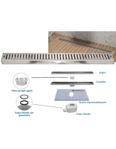 CANALETTE ACC DOCCIA  - Senza Marca