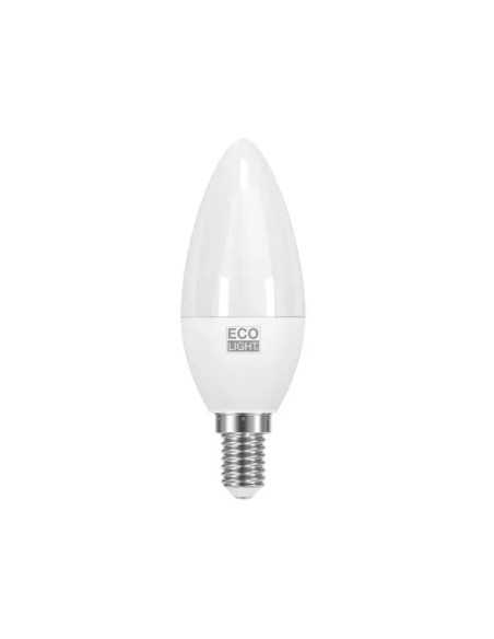 LAMPADINE ECOLIGHT LED E14 OL. 8W - Senza Marca | Utensili Store