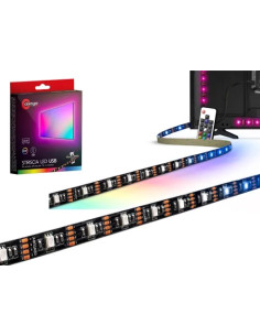 LUCI LED STRISCE AD. MT3 USB RGB - Senza Marca