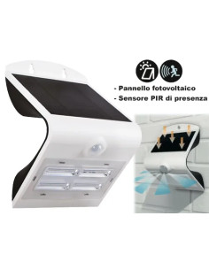 FARETTI SOLARI ARCADIA 3,2W  - Senza Marca