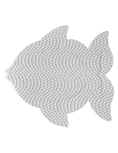 TAPPETO ANTISCIVOLO 'FISH' - Koncreto
