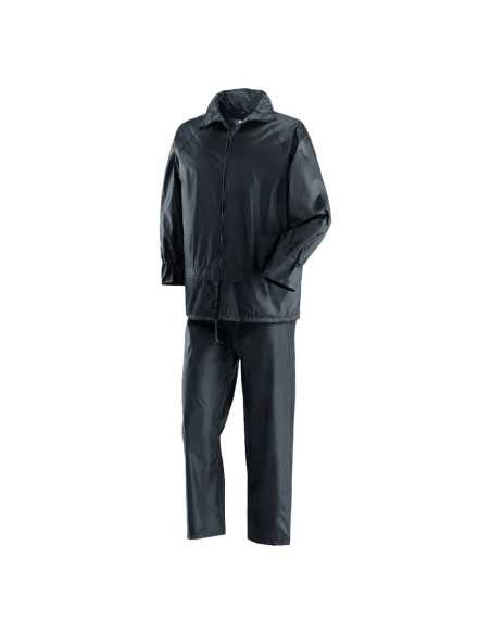 GIACCA E PANTALONE IMPERMEABILI 'NIAGARA' - NERI | Utensili Store