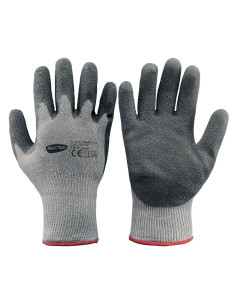 GUANTI INVERNALI POLIESTERE/LATTICE 'EKO-THERMO - NERI
