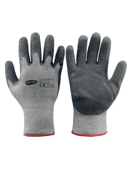 GUANTI INVERNALI POLIESTERE/LATTICE 'EKO-THERMO - NERI | Utensili Store