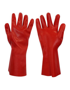 GUANTI PVC IMPREGNATO 'STANDARD' - NERI