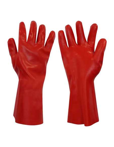 GUANTI PVC IMPREGNATO 'STANDARD' - NERI | Utensili Store