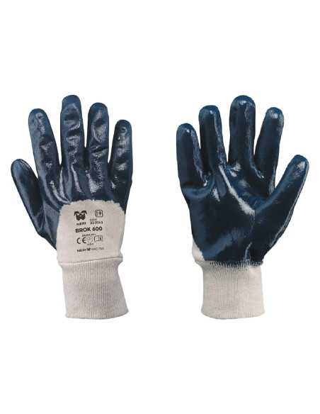 GUANTI NBR POLSO MAGLIA - NERI | Utensili Store