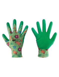 GUANTI POLIESTERE/LATTICE 'GARDEN' - NERI