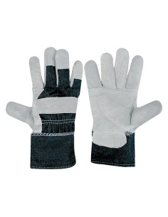 GUANTI PALMO CROSTA DORSO JEANS - Senza Marca