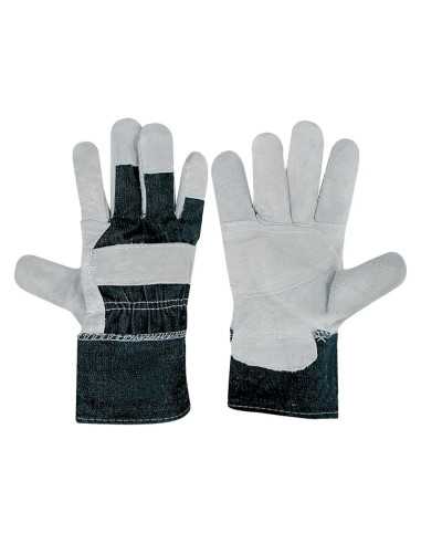 GUANTI PALMO CROSTA DORSO JEANS - Senza Marca | Utensili Store