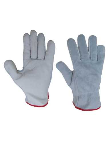 GUANTI PALMO PELLE DORSO CROSTA - Senza Marca | Utensili Store