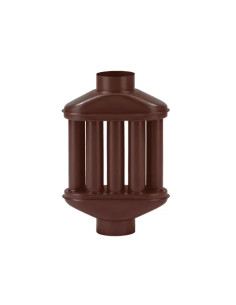 SCAMBIATORI CALORE 8 CANNE MARRONI  - Senza Marca