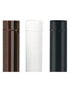 TUBI SMALT. NERO OPACO 12X100  - Senza Marca